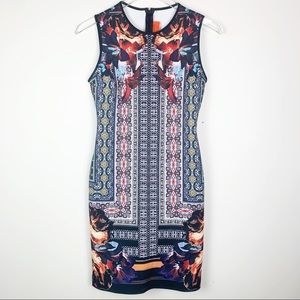 Clover Canyon stunning pattern sleeveless sheath